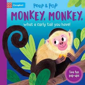 Фото - Peep & Pop: Monkey, Monkey, What A Curly Tail You Have!