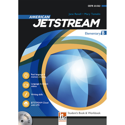 Фото - American JETSTREAM Elementary Combo B SB+WB with Audio CD and e-zone