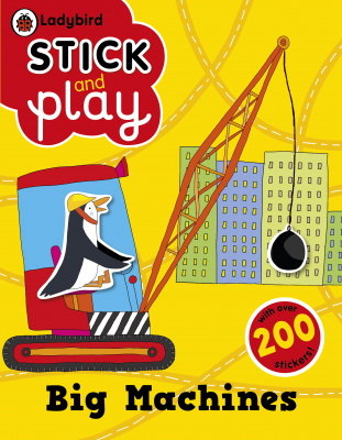 Фото - Big Machines: Ladybird Stick and Play Activity Book