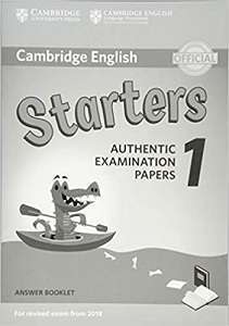 Фото - Cambridge English Starters 1 for Revised Exam from 2018 Answer Booklet
