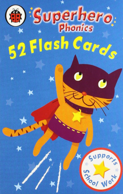 Фото - Superhero Phonics Flash Cards (Superhero Phonic Readers) [Paperback]