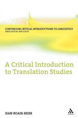 Фото - A Critical Introduction to Translation Studies (Continuum Critical Introductions to Linguistics)