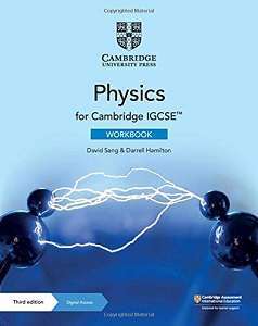 Cambridge IGCSE Physics 3rd Edition Workbook with Digital...