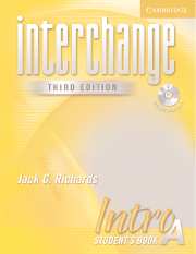 Фото - Interchange 3 Edition Intro SB A with Self-study Audio CD
