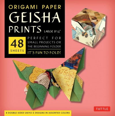 Фото - Origami Paper Geisha Prints Large