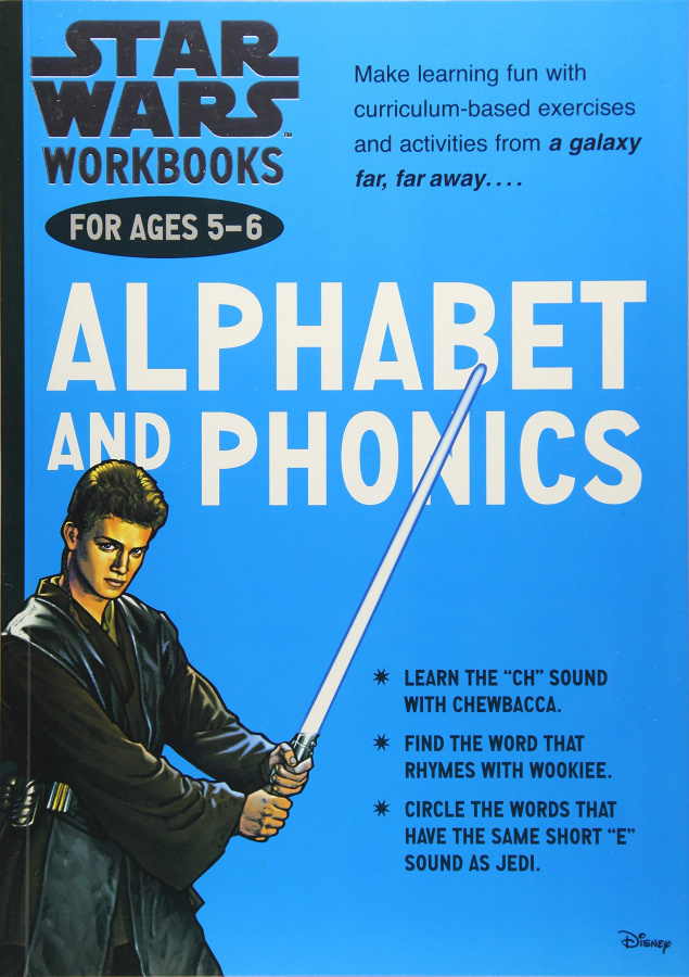 Фото - Star Wars Workbooks: Alphabet and Phonics Ages 5-6