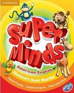 Фото - American Super Minds Starter Student's Book with DVD-ROM