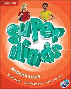 Фото - Super Minds 4 SB with DVD-ROM