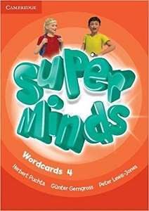 Фото - Super Minds 4 Wordcards (Pack of 89)