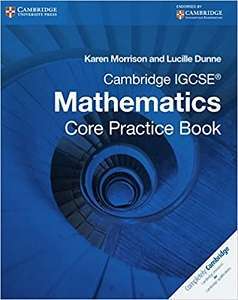 Фото - Cambridge IGCSE Mathematics Core Practice Book