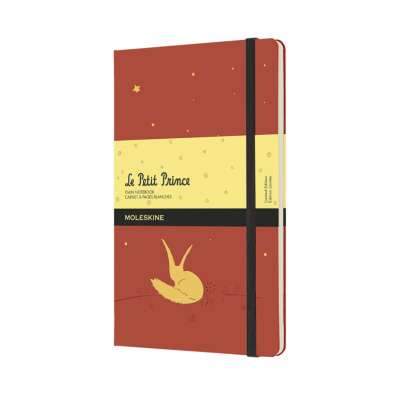 Фото - Записник Moleskine Le Petit Prince середній / Нелінований Помаранчевий