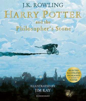 Фото - Harry Potter 1 Philosopher's Stone Illustrated Edition [Paperback]