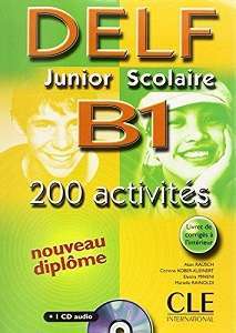 Фото - DELF Junior scolaire B1 Livre + corriges + transcriptios + CD