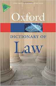 Фото - Oxford Dictionary of Law 8 ed