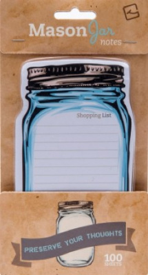 Фото - Mason Jar Sticky notes