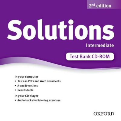 Фото - Solutions 2nd Edition Intermediate Test CD-ROM