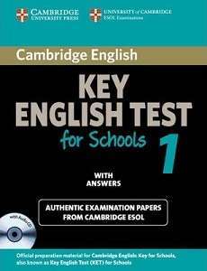 Фото - Cambridge KET for Schools 1 Self-study Pack (SB with answers and Audio CD)