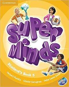 Фото - Super Minds 5 SB with DVD-ROM