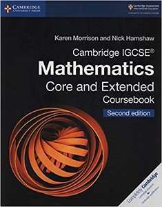 Фото - Cambridge IGCSE Mathematics 2nd Edition Core and Extended Coursebook