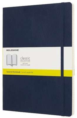 Фото - Записник Moleskine Classic великий / Клітинка Сапфір М’який