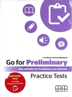 Фото - Go for Preliminary Practice Tests Self Study Pack + CDRom