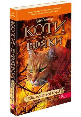 Фото - Коти - вояки. Здіймається буря (м'яка обкладинка)