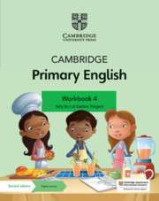 Cambridge Primary English 2nd Ed 4 Workbook with Digital...