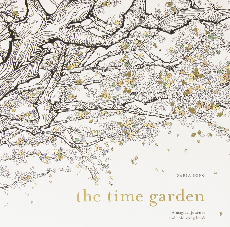 Фото - Time Garden, The : A Magical Journey and Colouring Book