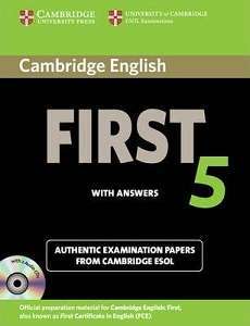 Фото - Cambridge English First 5 Self-study Pack (Student's Book with answers and Audio CD)