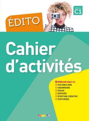Фото - Edito С1 Cahier d'exercices + CD mp3 Edition 2018