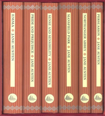 Фото - Austen 6 Books Boxed Set