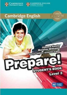 Фото - Cambridge English Prepare! Level 3 SB including Companion for Ukraine