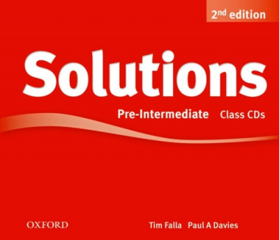 Фото - Solutions 2nd Edition Pre-Intermediate Class Audio CDs (3)