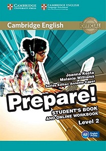Фото - Cambridge English Prepare! Level 2 SB and online WB including Companion for Ukraine