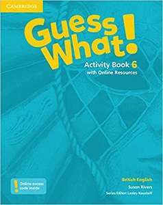 Фото - Guess What! Level 6 Activity Book with Online Resources