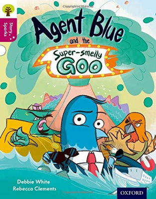 Фото - Story Sparks 10 Agent Blue and the Super-Smelly Goo