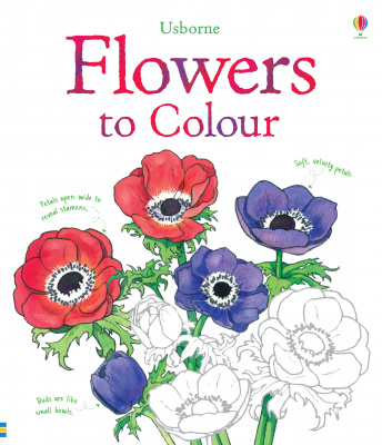 Фото - Flower Colouring Book