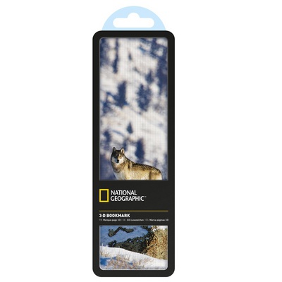Фото - National Geographic 3-D Bookmark - Gray Wolf
