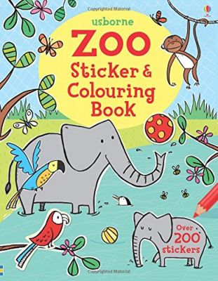 Фото - Sticker and Colouring Book: Zoo