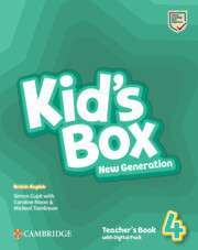 Фото - Kid's Box New Generation 4 Teacher's Book with Digital Pack