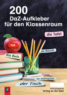 Фото - 200 DaZ-Aufkleber für den Klassenraum