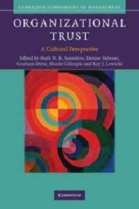 Фото - Organizational Trust. A Cultural Perspective