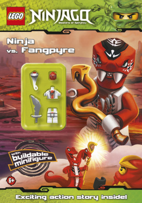 Фото - Lego Ninjago: Ninja vs Fangpyre Activity Book with Minifigure