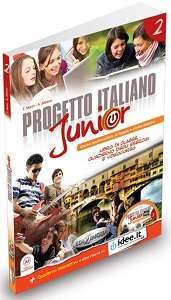 Фото - Progetto Italiano Junior 2 Libro & Quaderno + CD audio