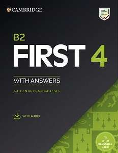 Фото - Practice Tests B2 First 4 SB with Answers with Downloadable Audio and Resource Bank