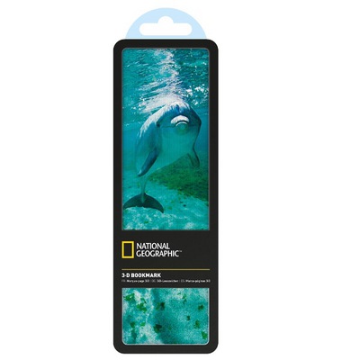 Фото - National Geographic 3-D Bookmark - Bottlenosed Dolphin