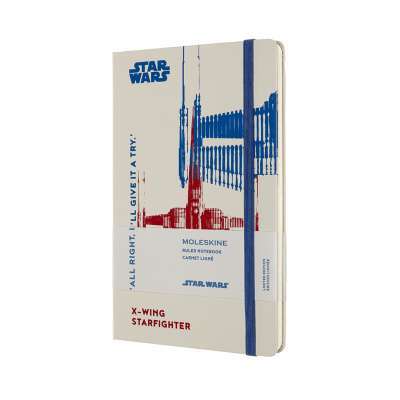 Фото - Записник Moleskine Star Wars середній / Лінійка X-Wing