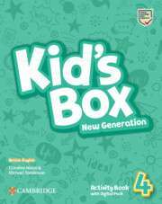 Фото - Kid's Box New Generation 4 Activity Book with Digital Pack