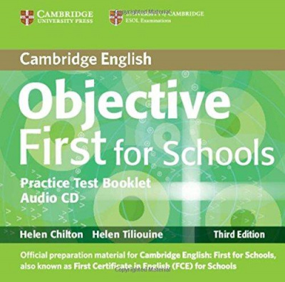 Фото - Objective First Third edition For Schools Practice Test Booklet without answers