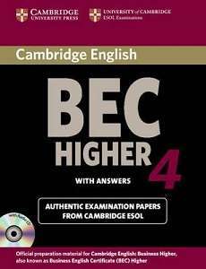 Фото - Cambridge BEC Higher 4 SB with CDs